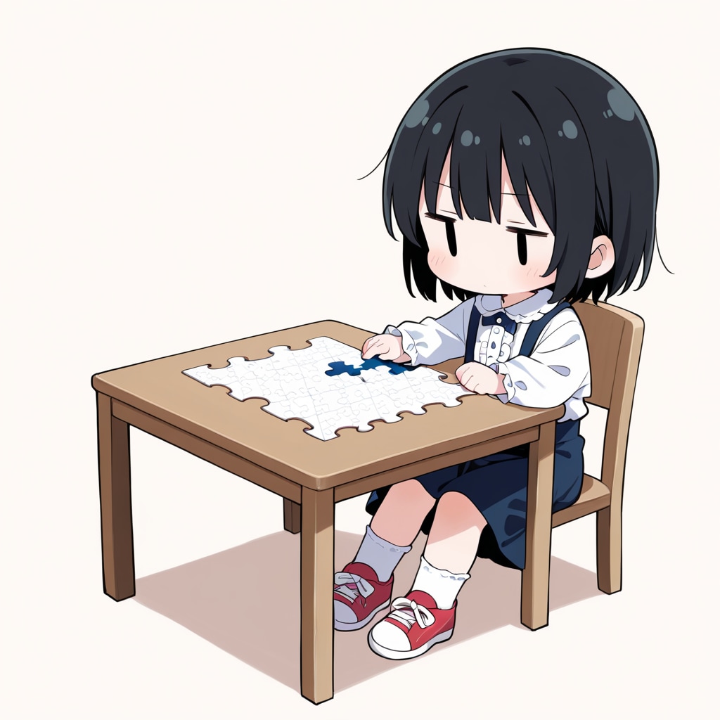 ジグソーパズルで遊んでみる | の人気AIイラスト・グラビア