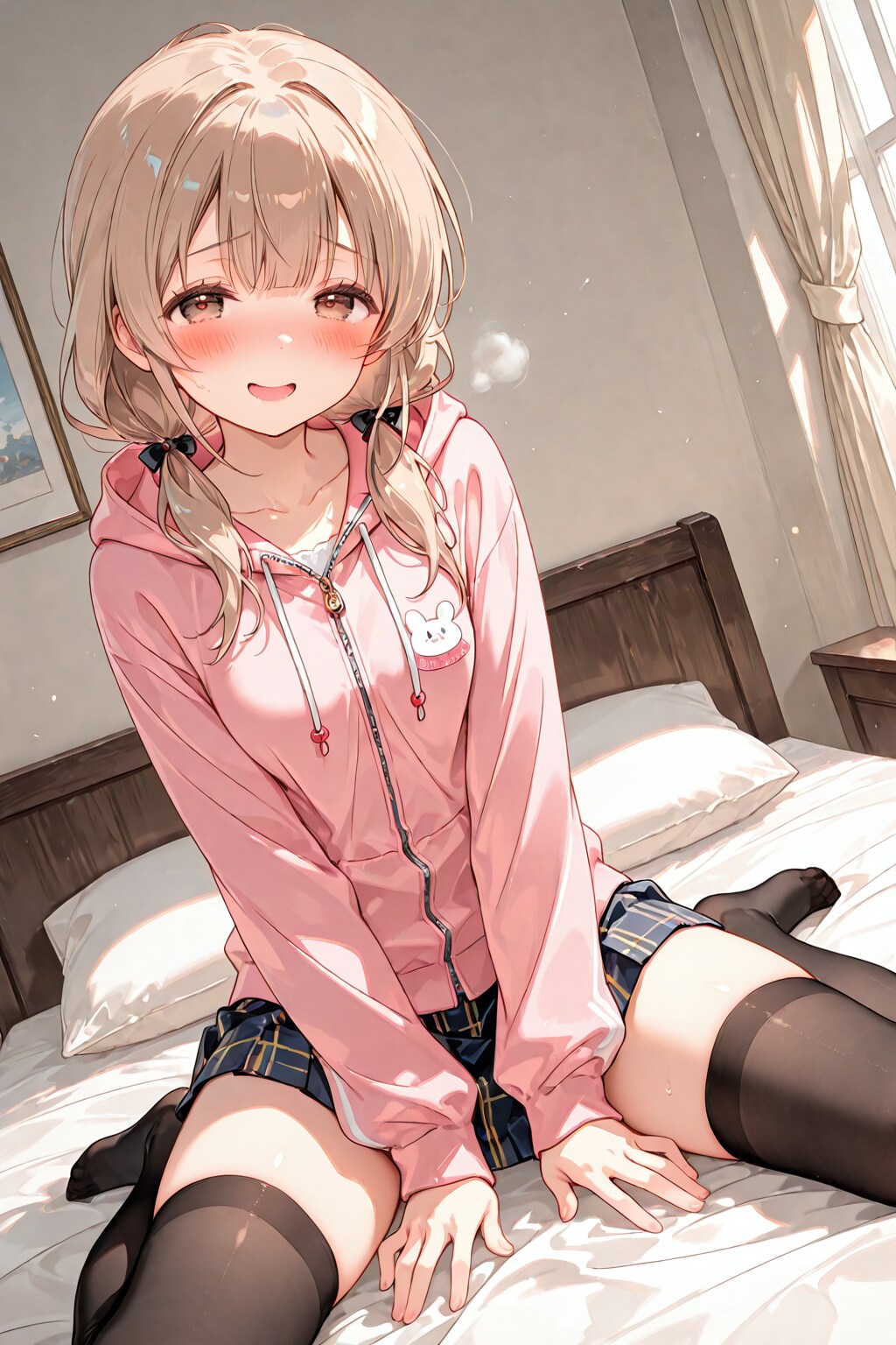 おねだり『ねー、お兄ちゃん、もう少しだけ。ちょっとでいいから……もっと頂戴？』パーカー少女。