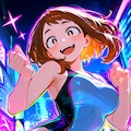 お茶〇ちゃんの二次創作ハイレグヒーロースーツを生成する際の副産物♪・・ややハイレグ化・競泳水着・他・・ 3枚目
