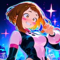 お茶〇ちゃんの二次創作ハイレグヒーロースーツを生成する際の副産物♪・・ややハイレグ化・競泳水着・他・・ 2枚目