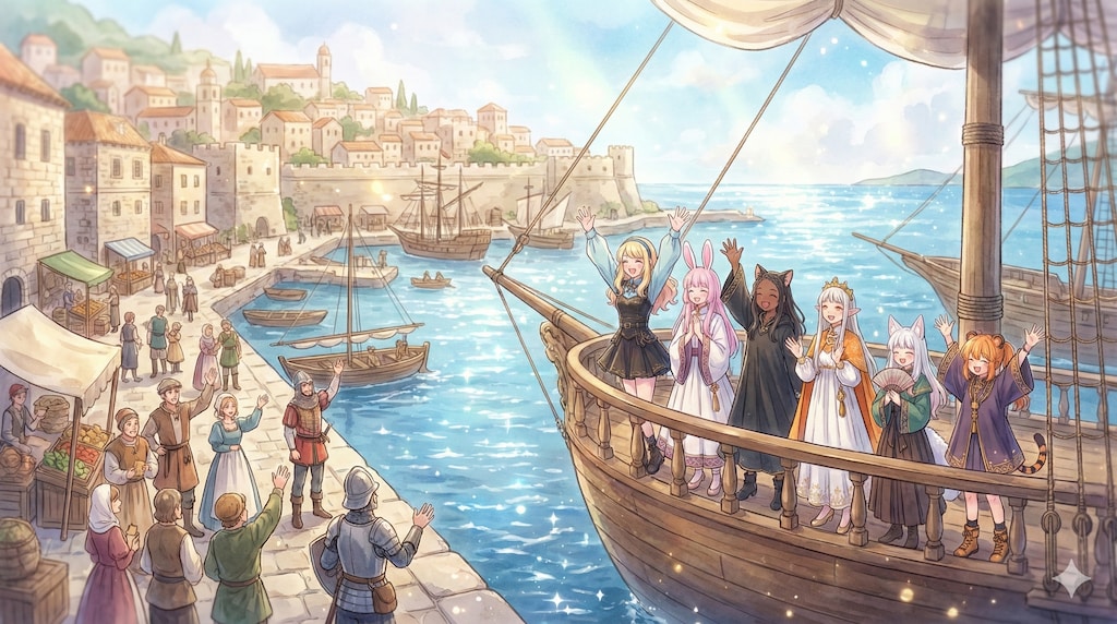 港街 (冒険の旅 その６)