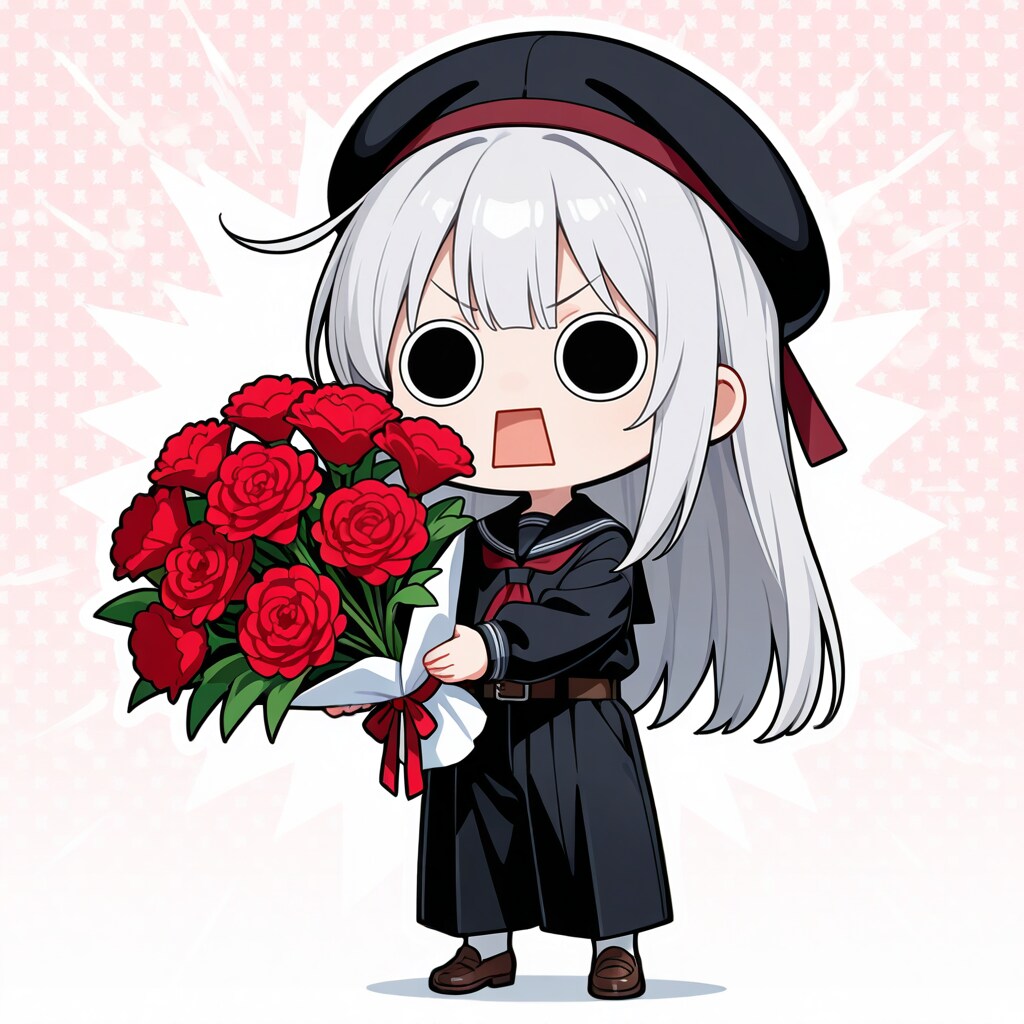 母の日のカーネーションえらいこっちゃ嬢