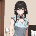 チャイナドレスの少女たち 3枚目