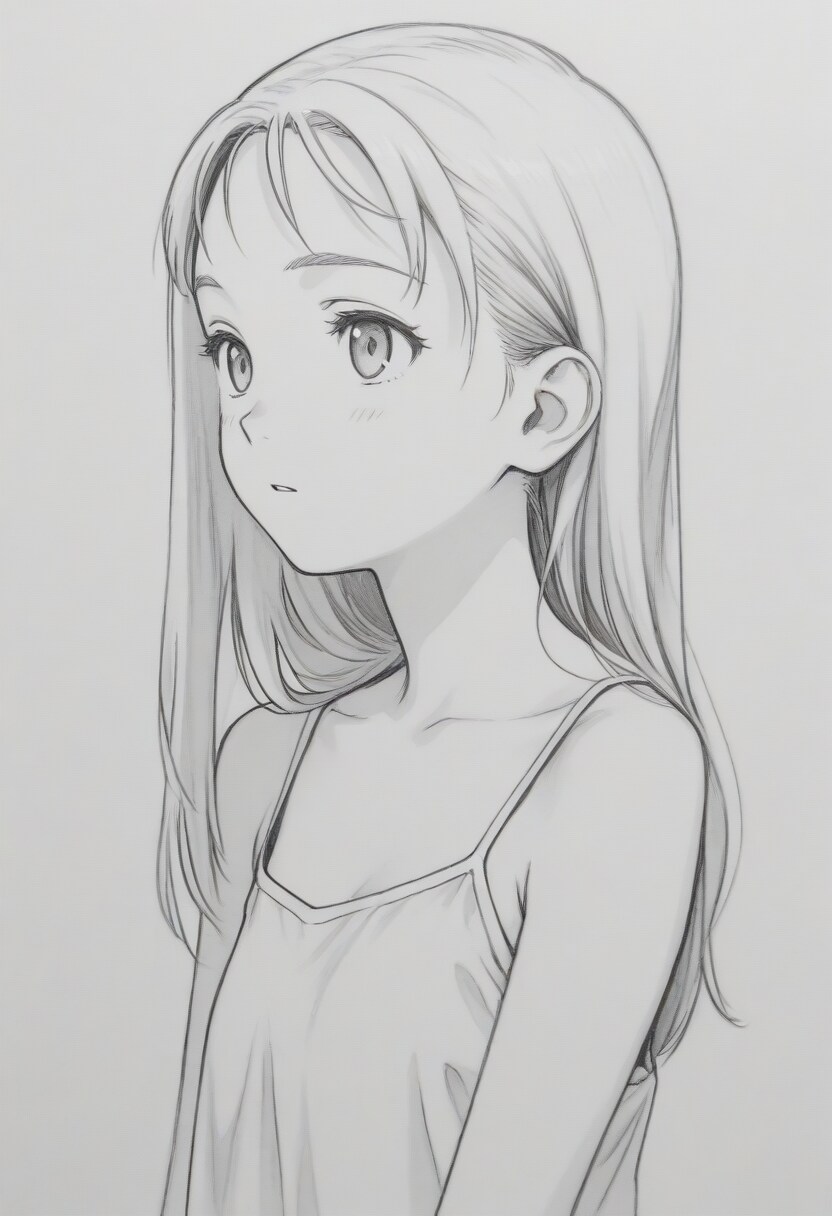 美少女のスケッチ(2)