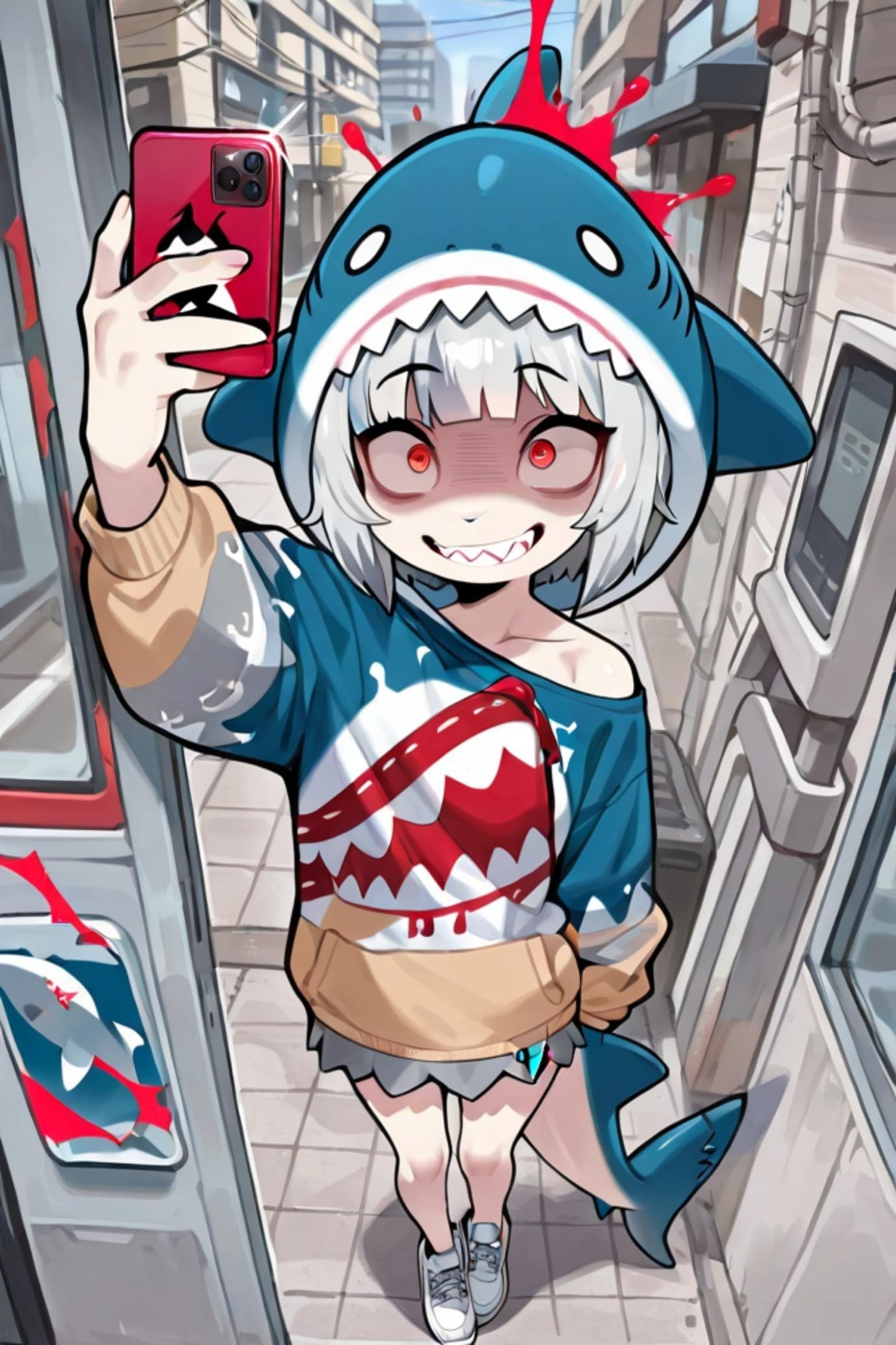 サメ美ちゃん | の人気AIイラスト・グラビア