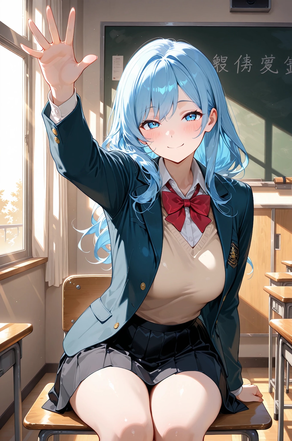 フユ先生と潮音さん