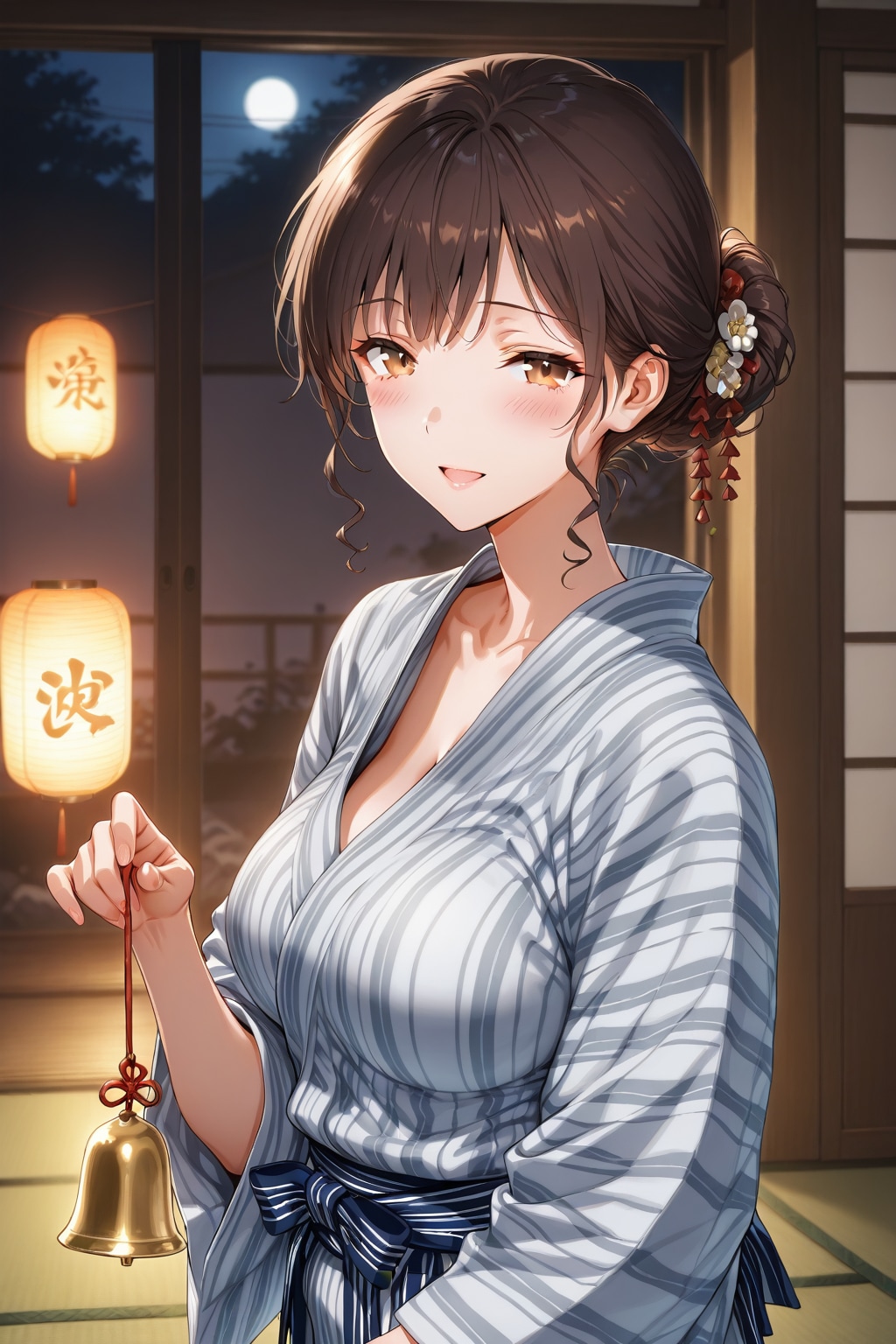 BELLちゃんも眼鏡三つ編み（トップ絵じゃないけど）