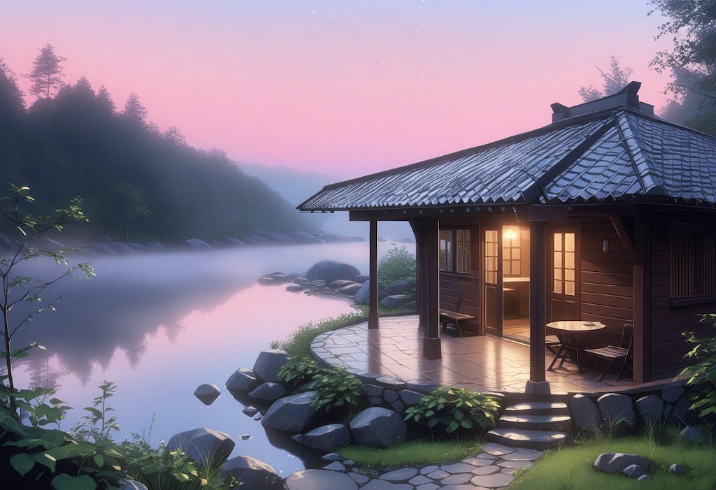 未明の森のカフェ