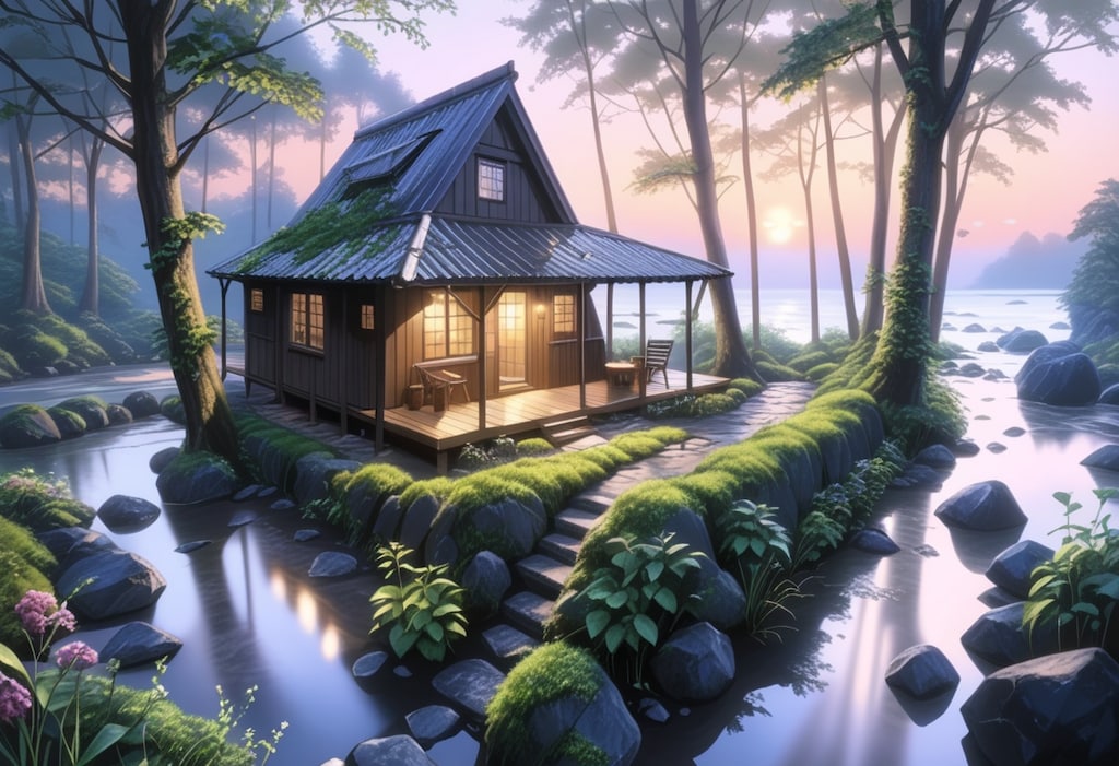 未明の森のカフェ
