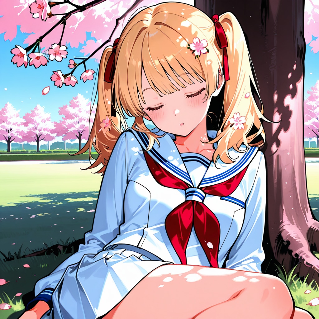 桜色の夢のなか | の人気AIイラスト・グラビア