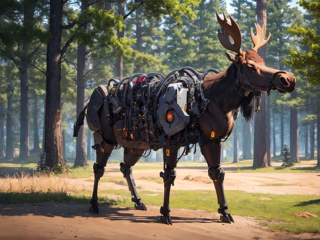 機械仕掛けの鹿 その①