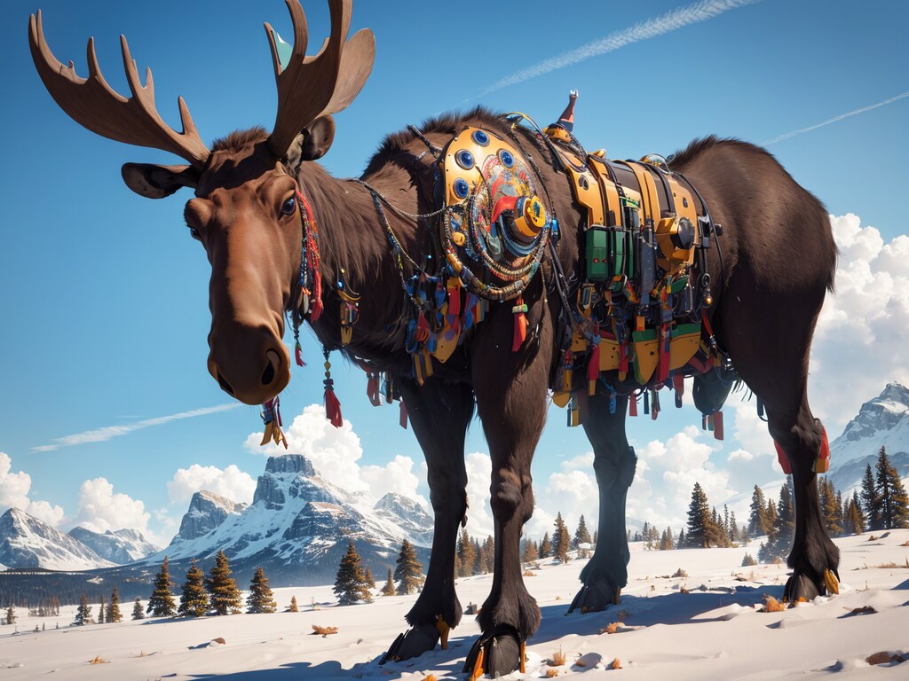 機械仕掛けの鹿 その①