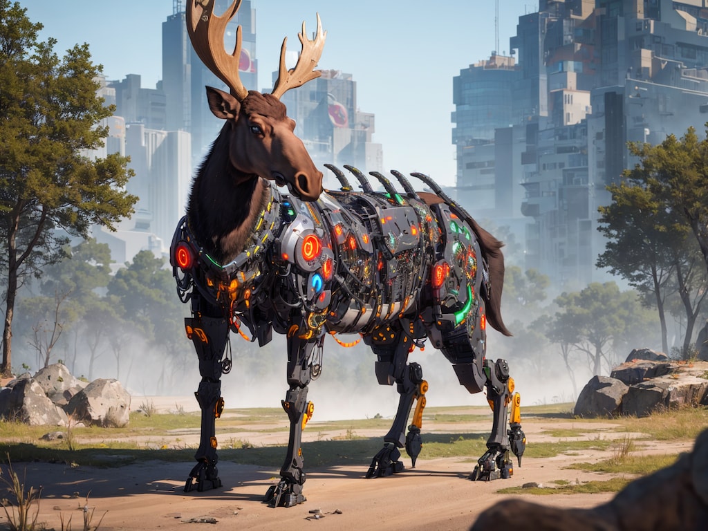 機械仕掛けの鹿 その①