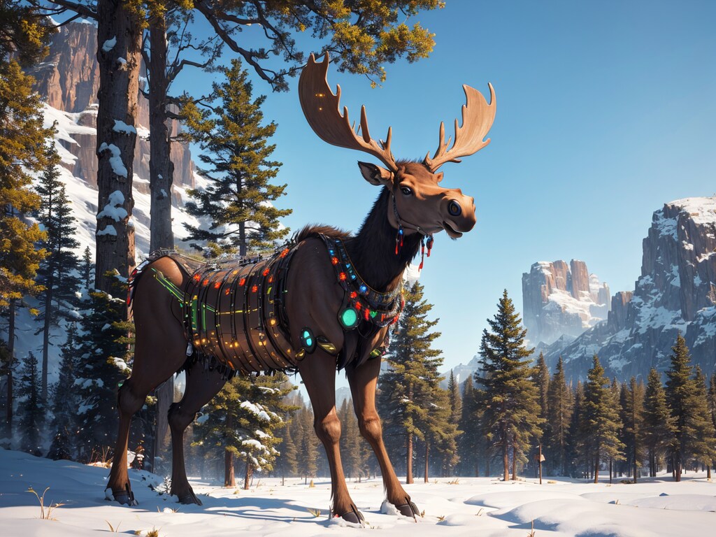 機械仕掛けの鹿 その①