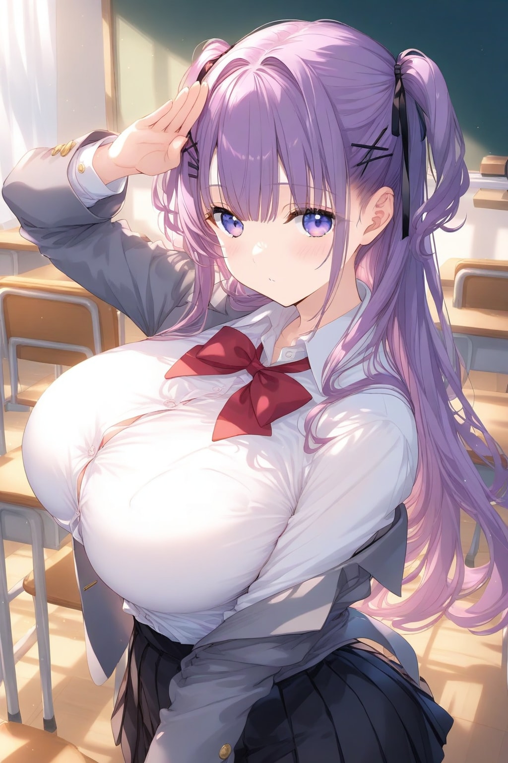 紫髪ちゃんの二女