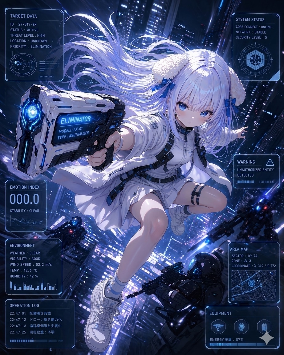 EMOTION INDEX：000.0 | の人気AIイラスト・グラビア