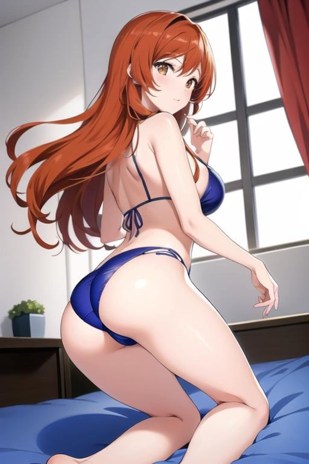 赤毛女性（黄前先生）