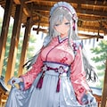 メイドの初詣 5枚目