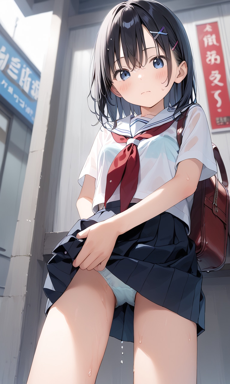 もう…ずぶ濡れだよ…(R-15)