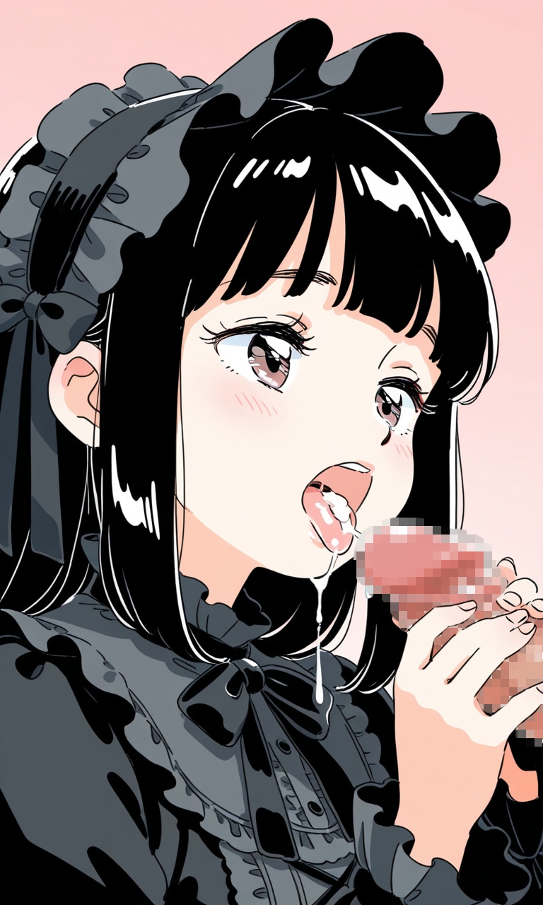 精液飲み人形