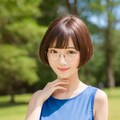 眼鏡と女子高校生 5枚目