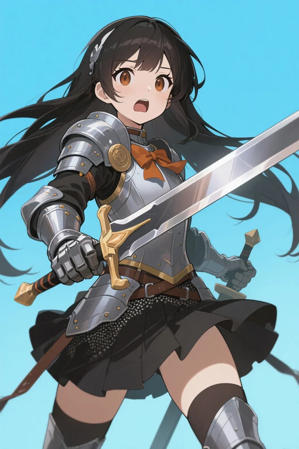 脱走ウサちゃんを捕獲しようとするうちのクレアちゃんとステラちゃん