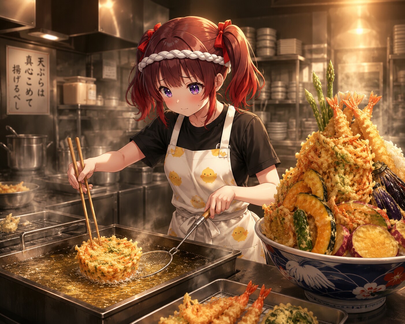 天丼 | の人気AIイラスト・グラビア