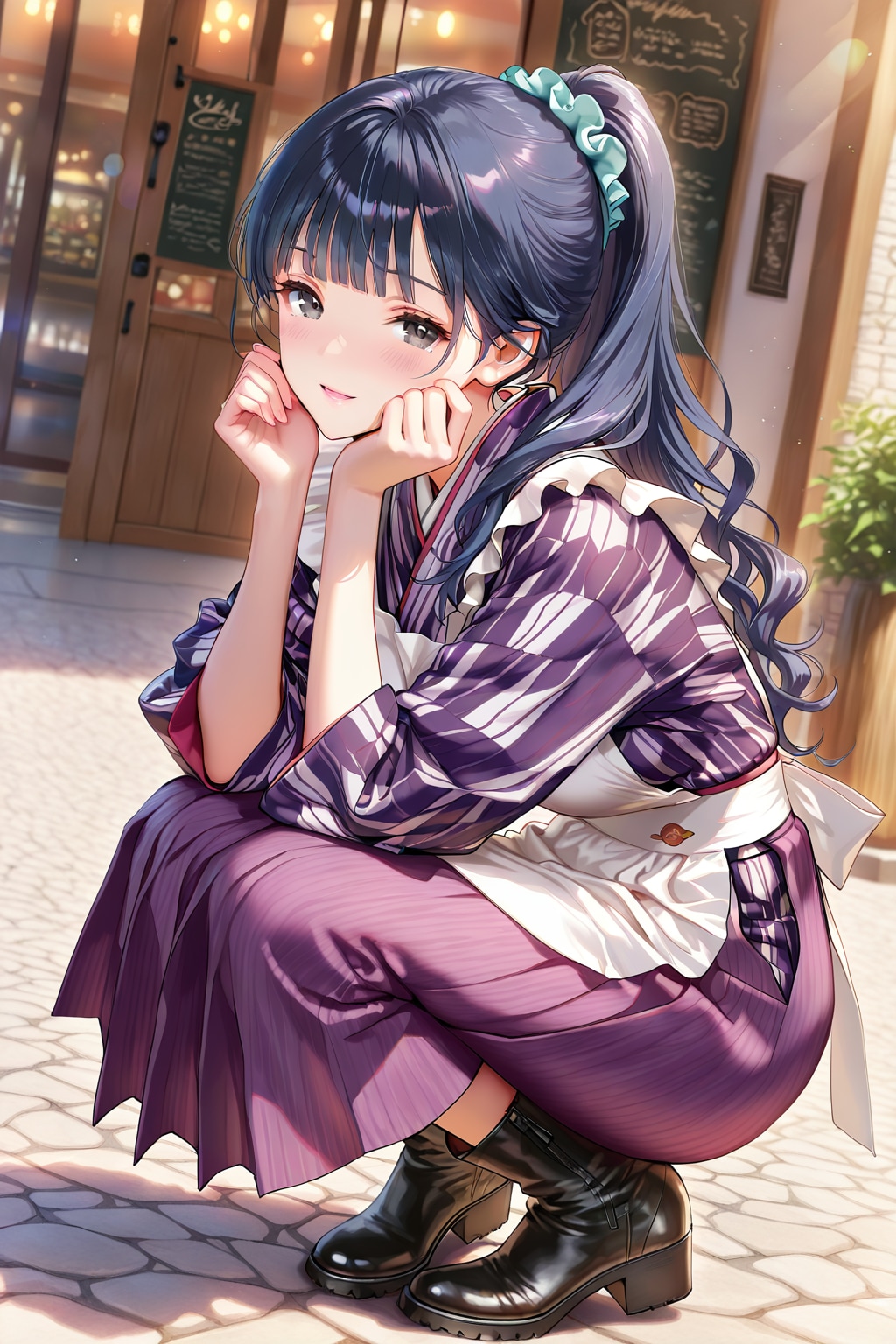 ようこそ❤️AQUAMARINE〜A family-friendly restaurant〜(家族連れに優しい、家族で楽しめるレストラン)へ❤️只今ご案内致しますので少々お待ち下さい❤️