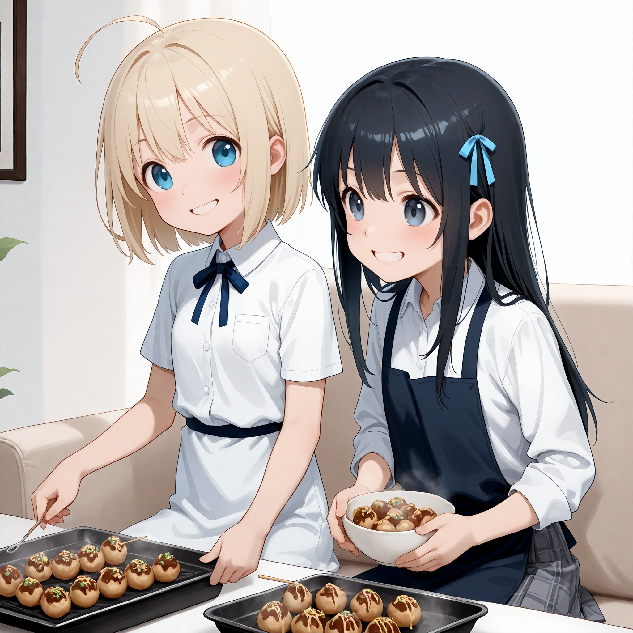 お好み練習したけど、タコパになった | の人気AIイラスト・グラビア