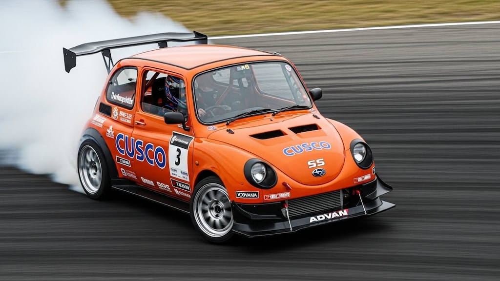 クスコスバル360のドリ車