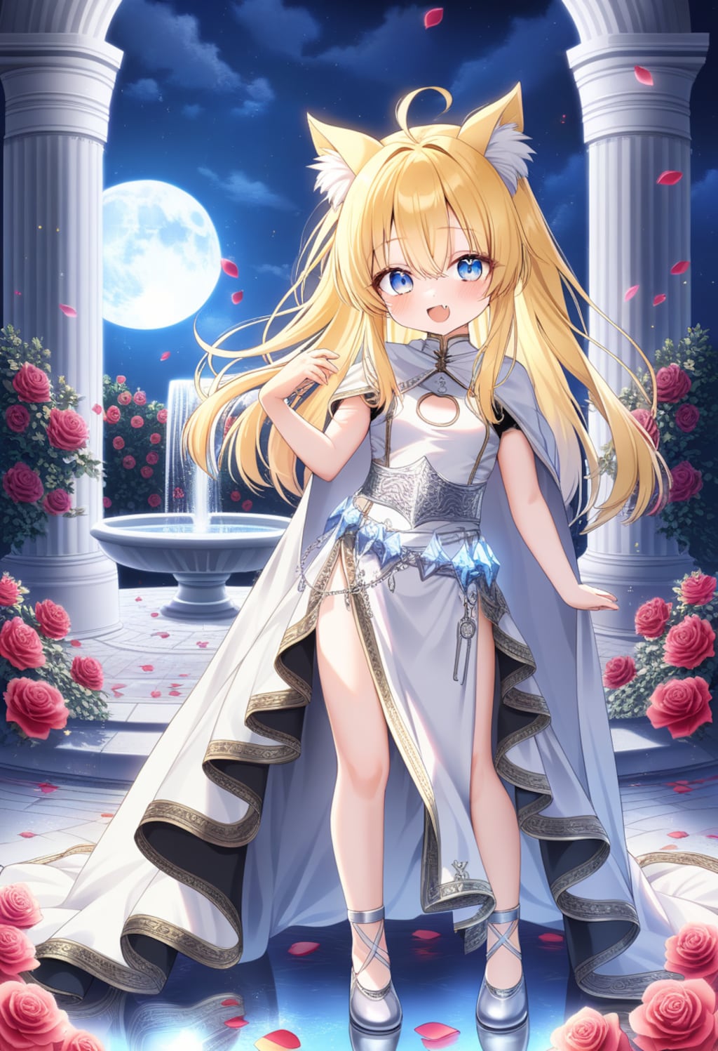 ネコミミ ツキ バラ スイショウ