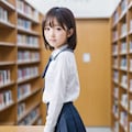 図書館で出会った少女 05/16 3枚目