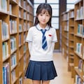 図書館で出会った少女 05/16 2枚目