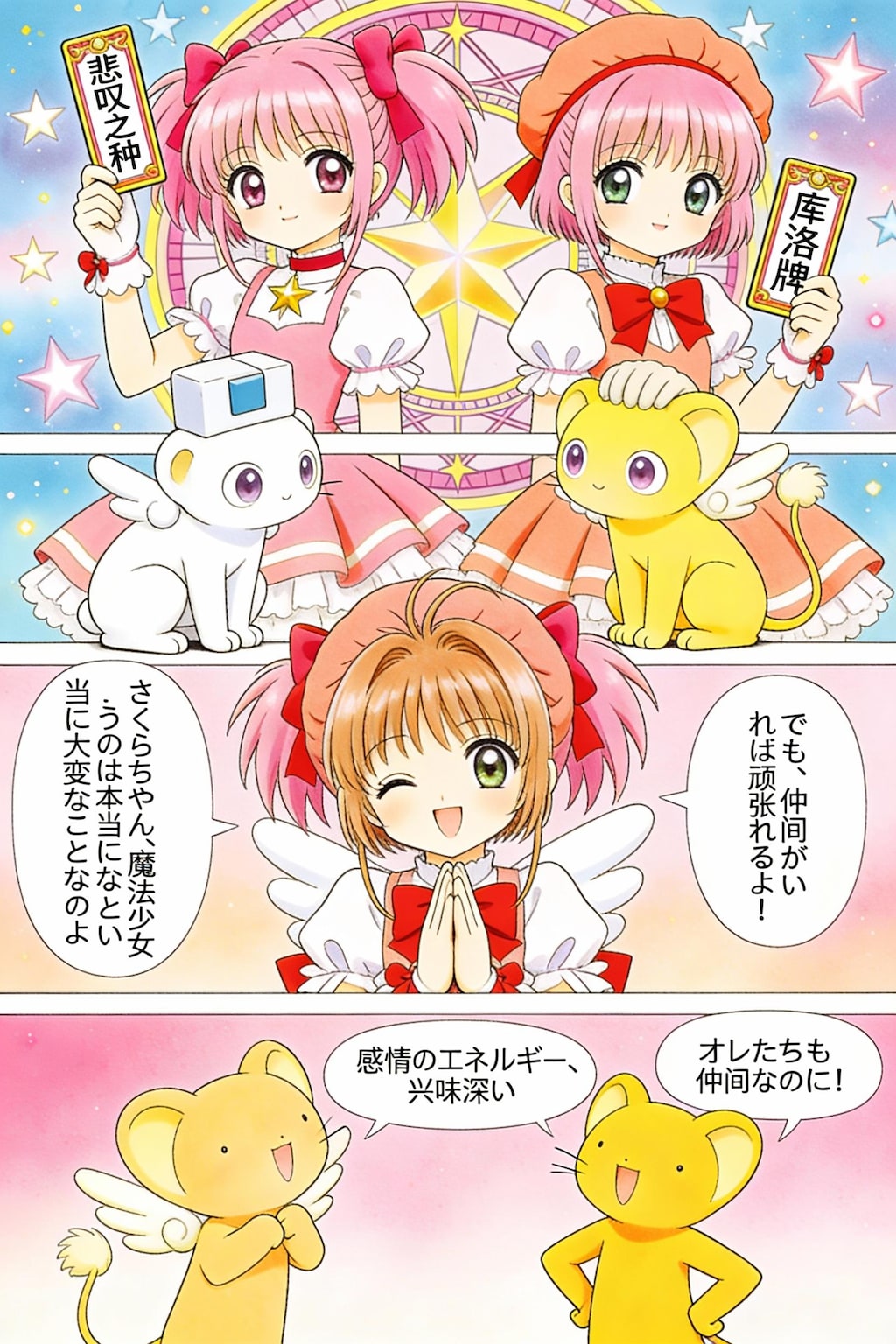 Seedream4.5で魔法少女まどか☆さくら