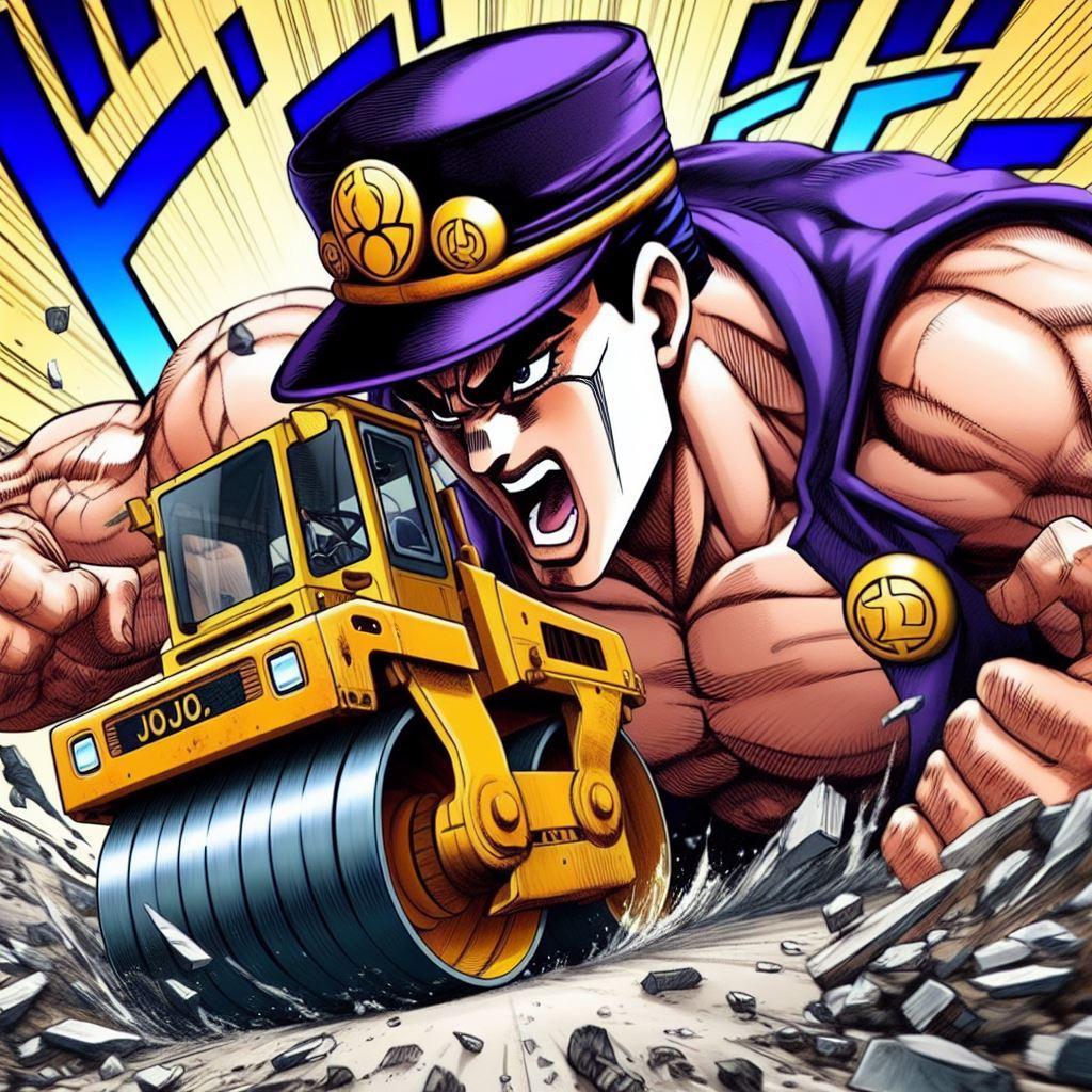 ロードローラーだッ!!