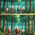 ポリゴンちびモデル　～おじいちゃん編～ 4枚目