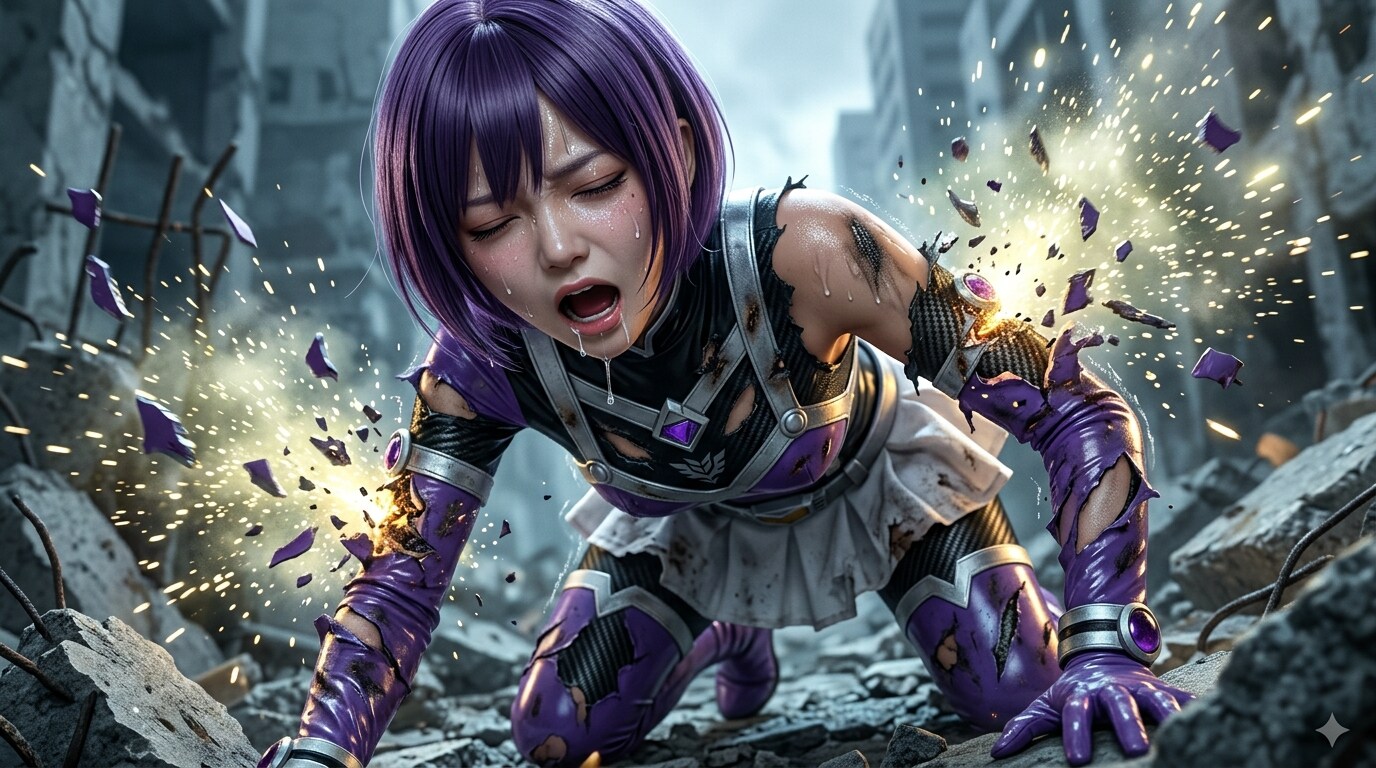 超絶ピンチ　戦隊パープル