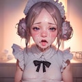 メイドにぶっかけ 4枚目
