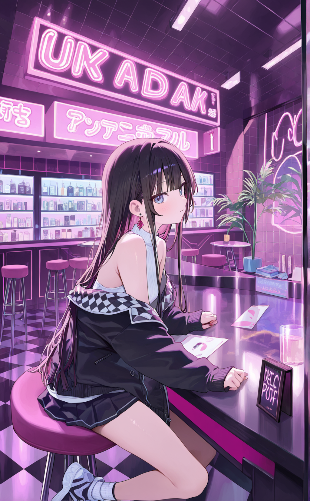 シティライトの下で