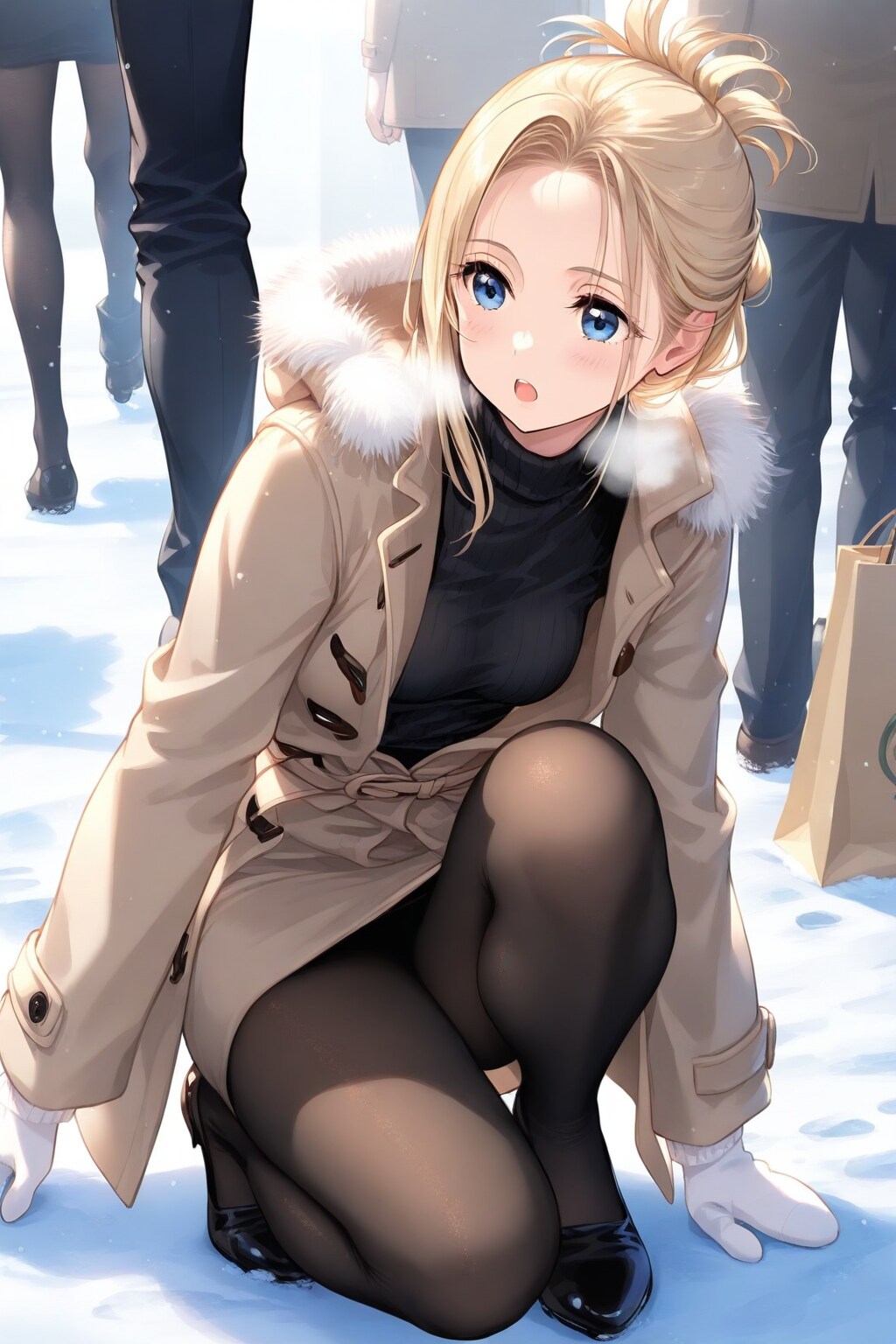 スリップ、リードちゃん