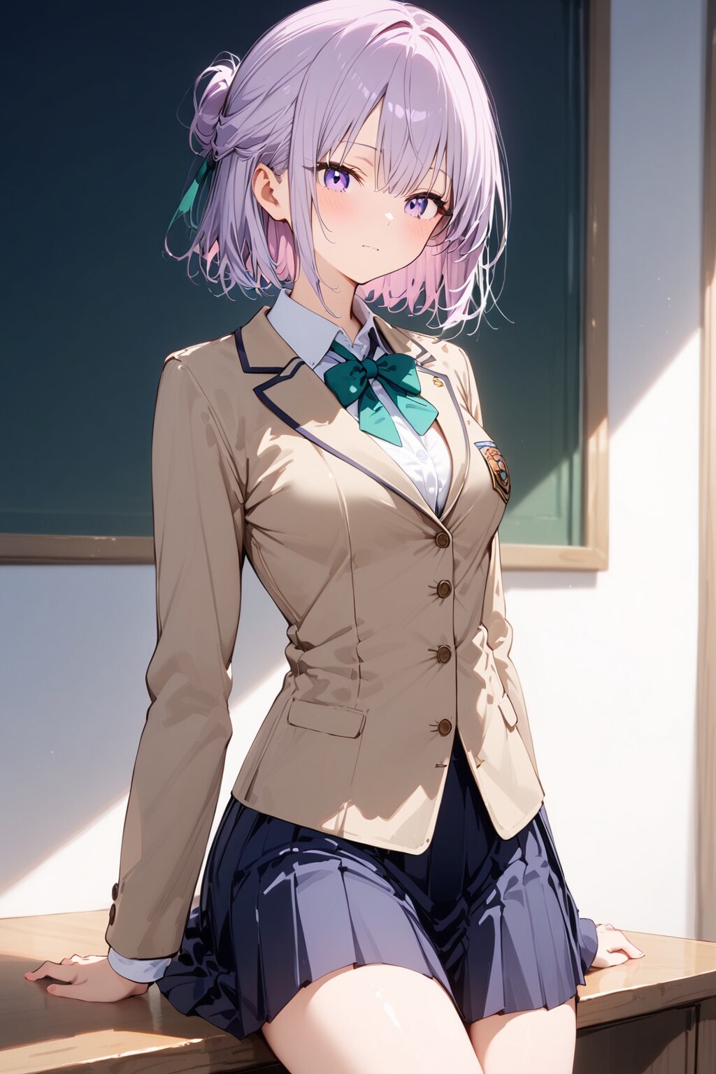 (851HQ)銀髪ちゃんJK