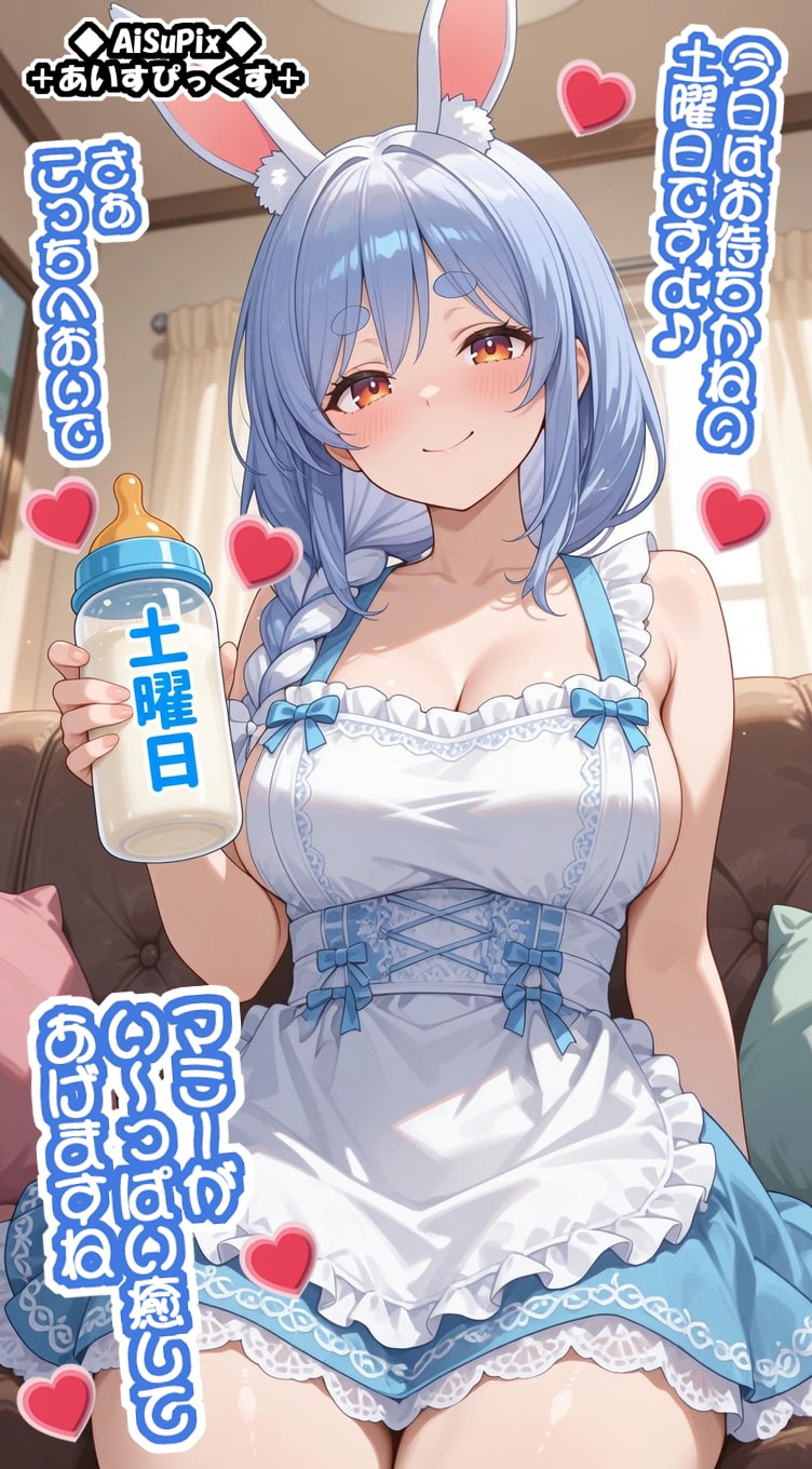 💙AiSuPix／土曜日のぺこらマミー💙