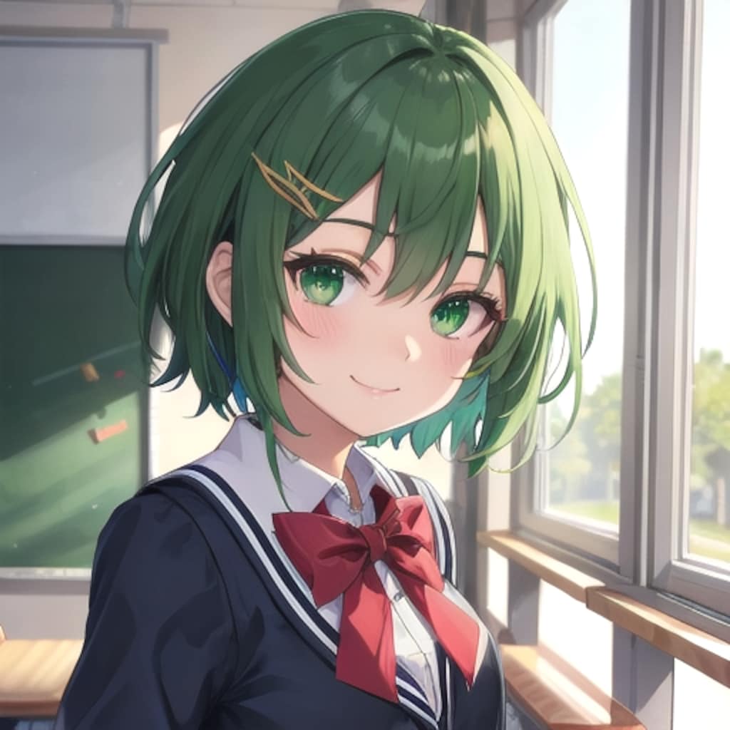 何こっち見てるのーもう♪