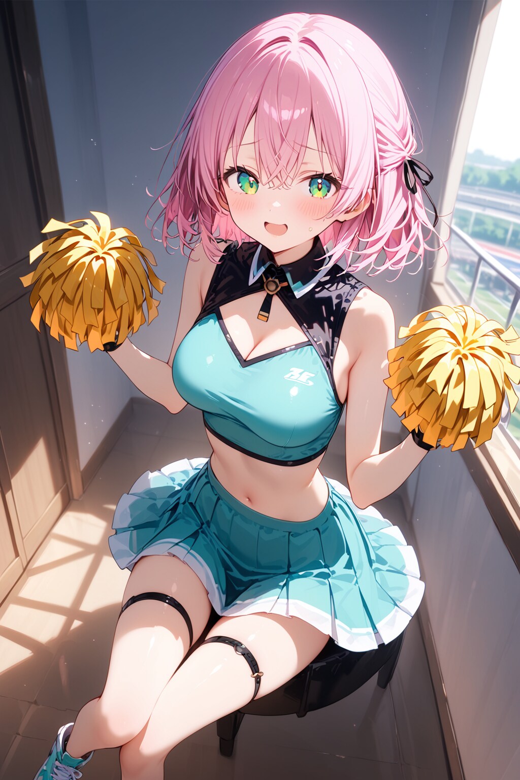 チアコスな李々花