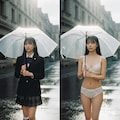 Gemini 傘とロングヘア 8枚目