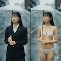 Gemini 傘とロングヘア 3枚目