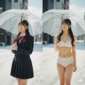 Gemini 傘とロングヘア 11枚目