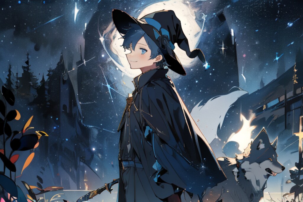 星狼と夜を往く魔法使い