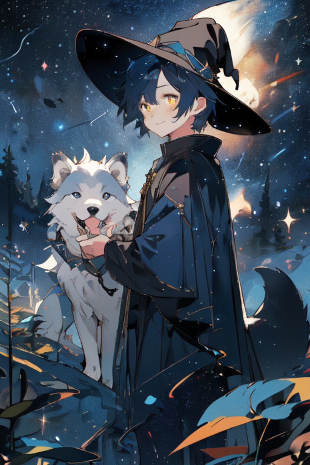 星狼と夜を往く魔法使い