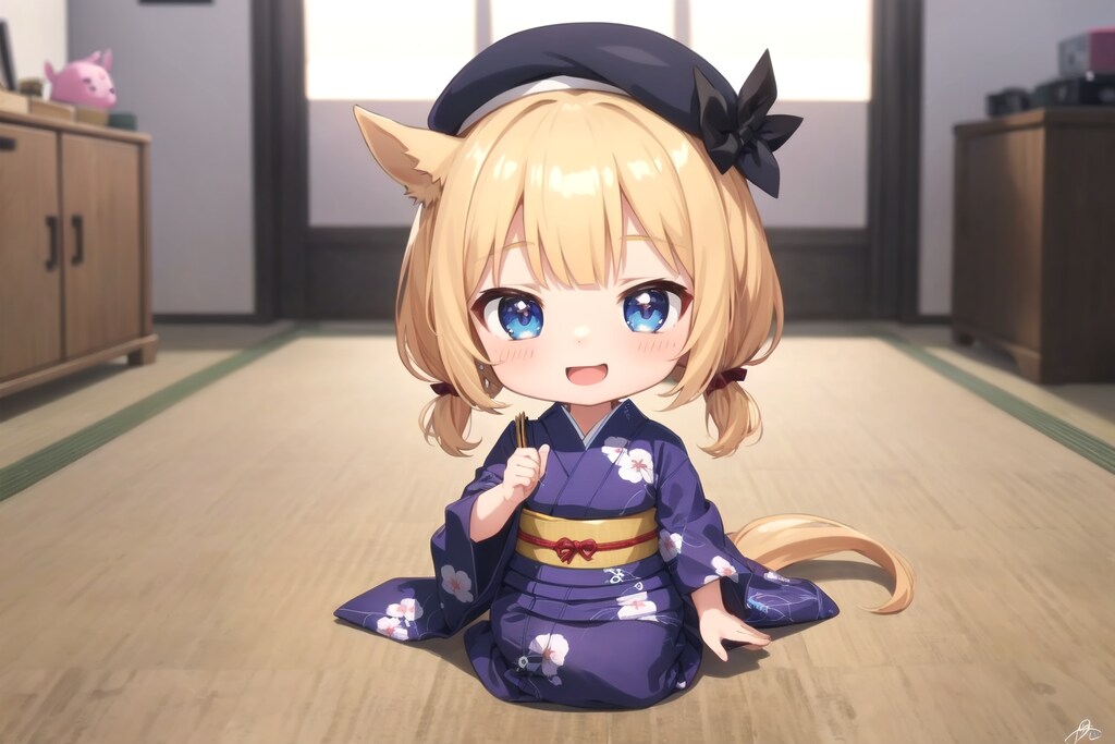 V4B_ウマちびちゃん。